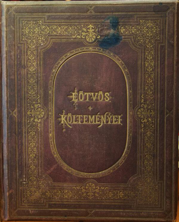 EÖTVÖS József, b[áró]: B. Eötvös József költeményei.