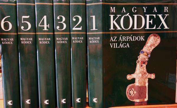 SZENTPÉTERI József (főszerk): MAGYAR KÓDEX 1-6.