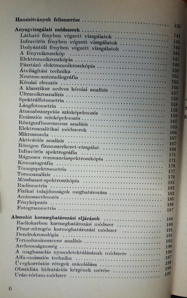 RIEDERER, Josef: Műkincsekről vegyész-szemmel.