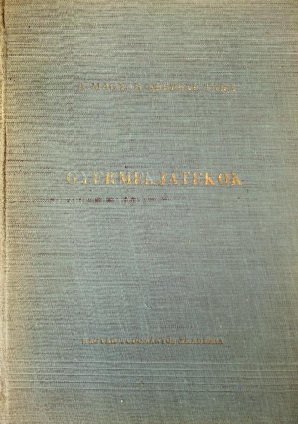 BARTÓK Béla - KODÁLY Zoltán (szerk): Gyermekjátékok.