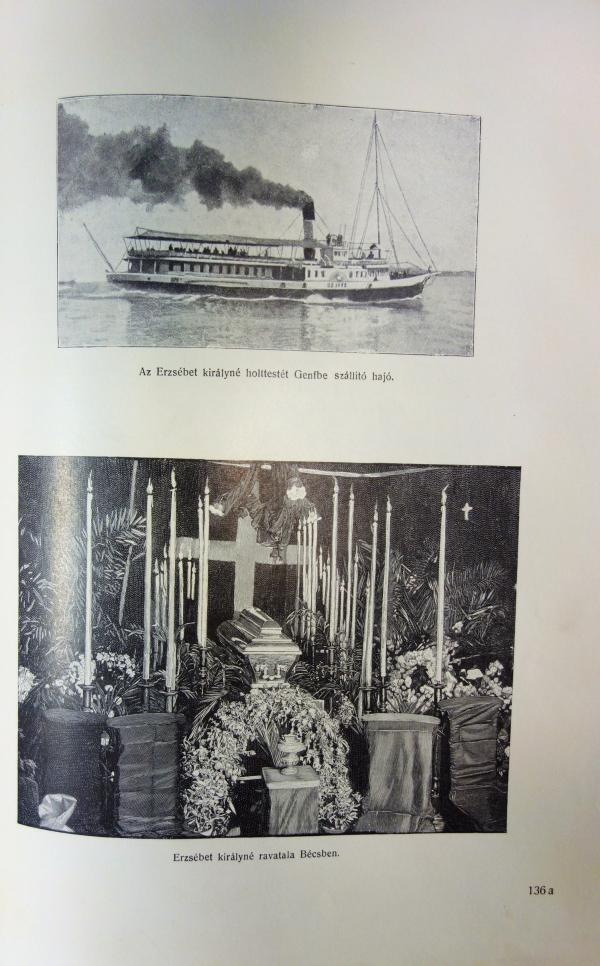 Erzsébet királyasszony emlékének.