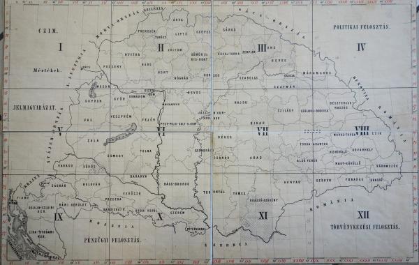 [FLEISCHER,S.]: A Magyar Állam közigazgatási térképe.