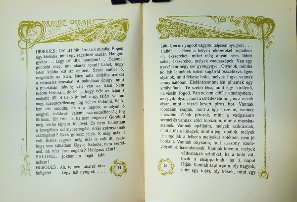WILDE, Oscar: SALOME