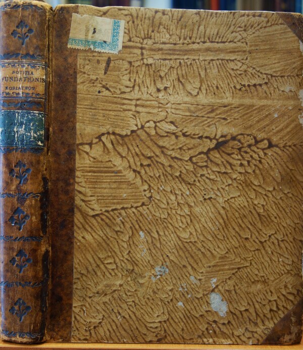 BASILOVITS (János):Brevis notitia fundationis ... 1-3. rész