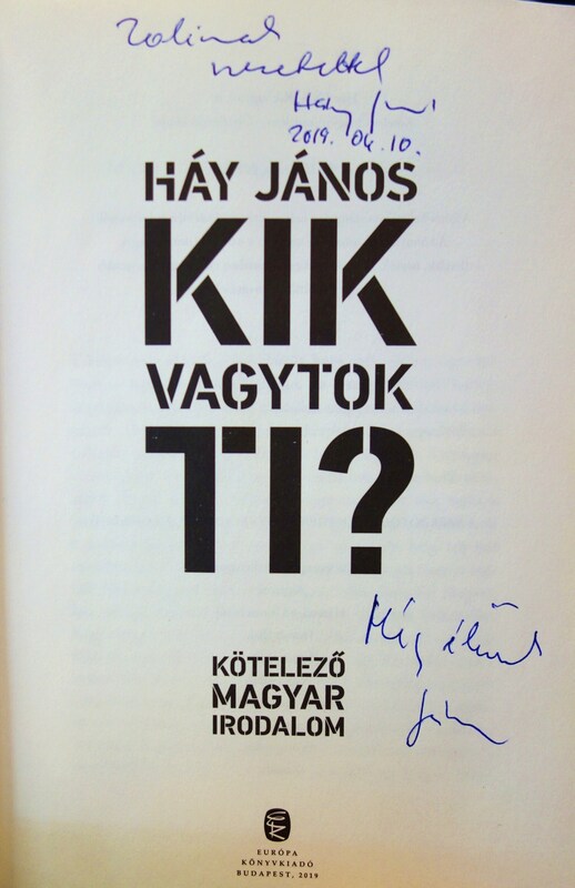 HÁY János: Kik vagytok ti?