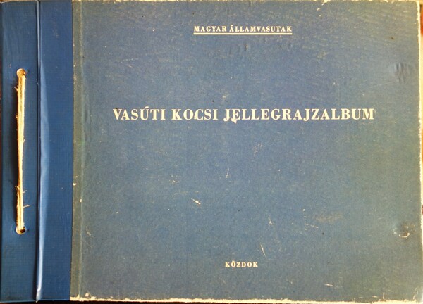 Boros Béla: Vasúti kocsi jellegrajzalbum
