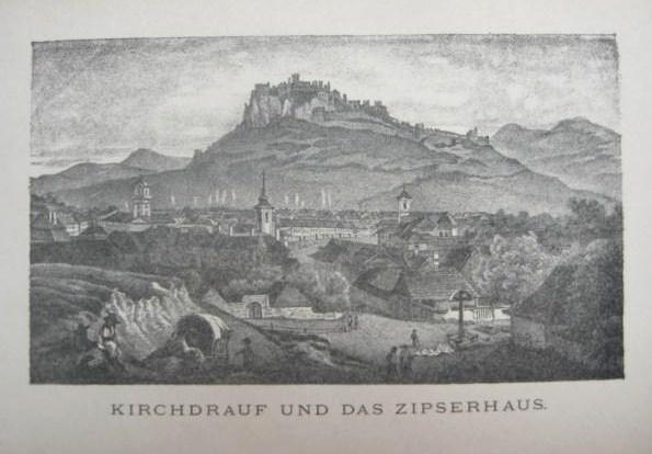HRADSZKY, Josef [József]:Wanderungen...Das Zipser Haus und