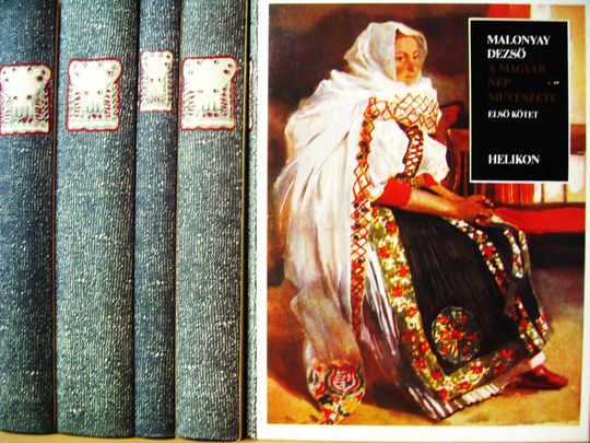 MALONYAY Dezső: A magyar nép művészete, 1-5. köt. Reprint