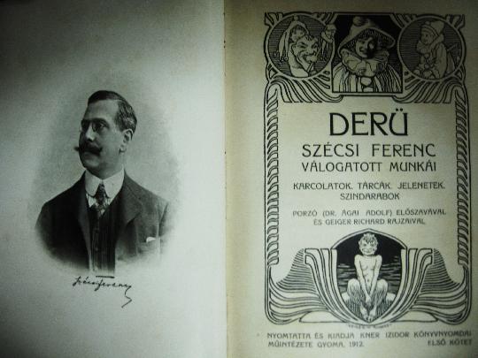 Derü. SZÉCSI Ferenc válogatott munkái 1-3.