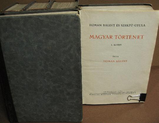 HÓMAN Bálint és SZEKFŰ Gyula: Magyar történet. 1-5. kötet.