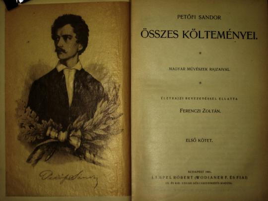 PETŐFI Sándor Összes költeményei 1-2.