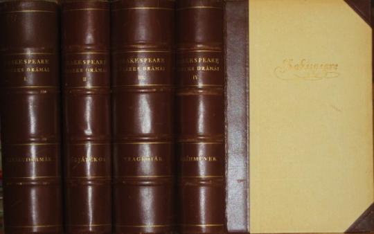 SHAKESPEARE összes drámái. 1-4.
