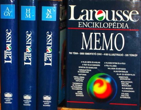 Magyar Larousse enciklopédia. 1-3; + 1 kötet.
