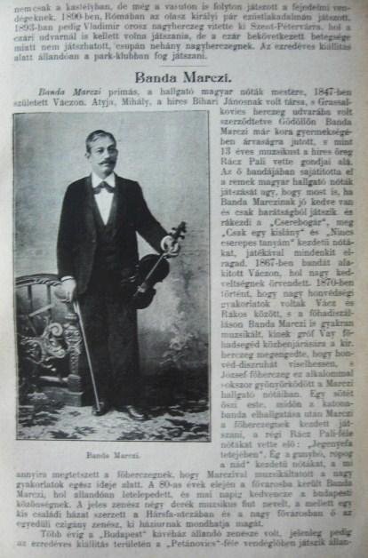 MARKÓ Miklós: Czigányzenészek albuma.