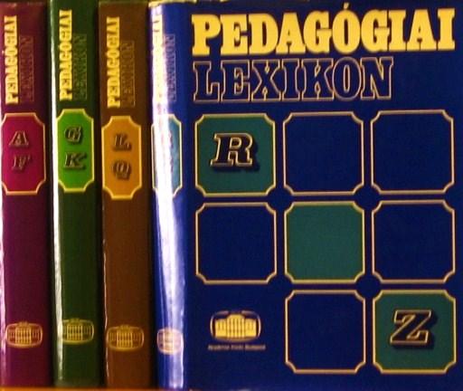 Pedagógiai Lexikon. 1-4. kötet.