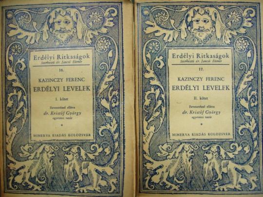 KAZINCZY Ferenc: Erdélyi levelek. 1-2 kötet.