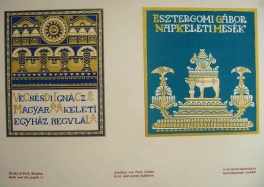 GRÓH István: Magyar díszítő művészet. 1-2 rész.