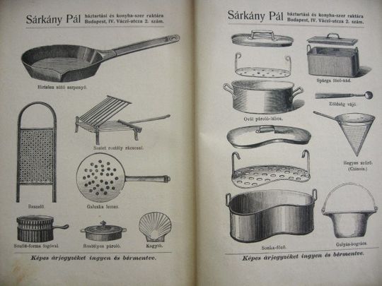 HEGYESI József: Előétkek (Asiettek)