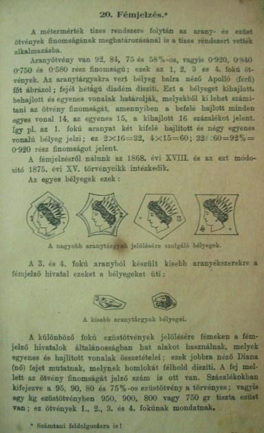 HORVÁTH E. János: Ötvösiparosok kézikönyve.
