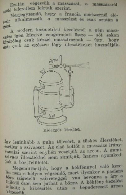 PONGRÁCZ Árpád: A kozmetikus kézikönyve.