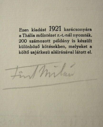 FÜST Milán: Az elmúlás kórusa.