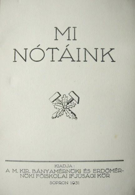 MI NÓTÁINK