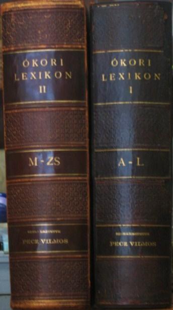 PECZ Vilmos (szerk): Ókori lexikon. 1-2.