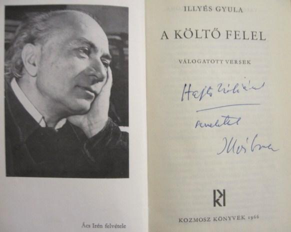 ILLYÉS Gyula: A költő felel.
