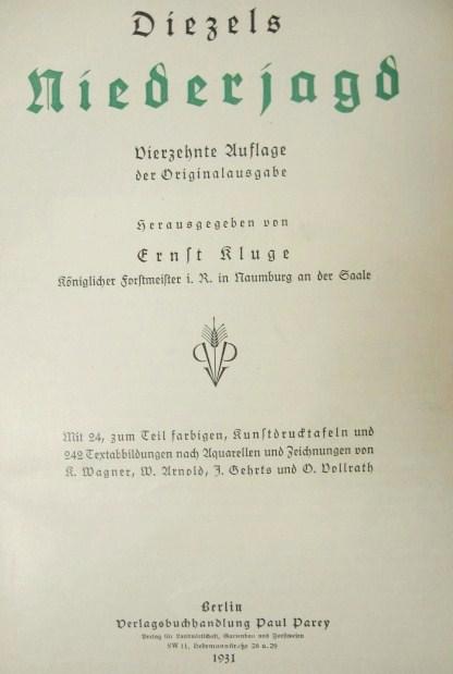 DIEZELS NIEDERJAGD