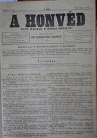 A HONVÉD. Első magyar katonai hetilap. 1871.