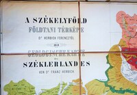 A Székelyföld földtani térképe Dr. Herbich Ferencztől 1878.