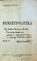 ESZTERHÁS István: Nemzetpolitika