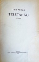Vér Andor: Tisztaság.