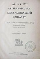 BREIT József,doberdói: Az 1914. évi osztrák-magyar szerb-...