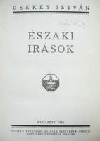 CSEKEY István: Északi Írások.
