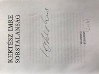 KERTÉSZ, Imre: Sorstalanság