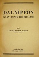 LIPCSEY-MAGYAR Sándor: Dai - Nippon