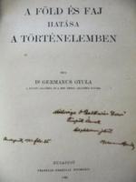 GERMANUS Gyula,dr: A föld és faj hatása a történelemben.