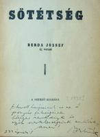 BERDA József: Sötétség.