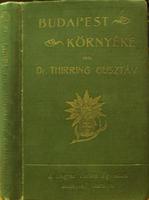 THIRRING Gusztáv,dr: Budapest környéke.