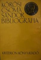 ZÁGONI Jenő: Körösi Csoma Sándor bibliográfia.
