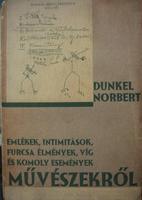 DUNKEL Norbert: Művészekről.