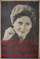 ALLILUY(J)EVA, Szvetlana: Húsz levél egy jóbaráthoz.