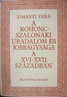 ZIMÁNYI Vera: A Rohonc-Szalonaki uradalom és jobbágysága ...