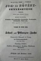 KLAUZÁL Imre és Társai: Juh- és növénytenyésztése Tarcsán.