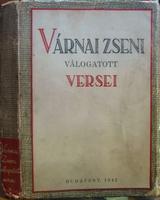 VÁRNAI Zseni válogatott versei.