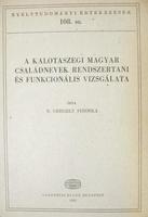 B. GERGELY Piroska: A kalotaszegi magyar családnevek ...